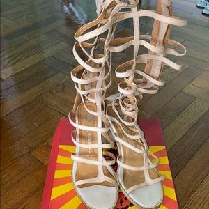 Jeffrey Campbell Cage gladiator shoe